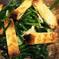 せっせと走ろう！'s cooksnap of when they made ☆ほうれんそうと油揚げの韓国風和え物☆.