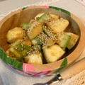 セリナオ's cooksnap of when they made 簡単♪アボカドとりんごの　ごまわさび和え.