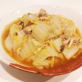 まんまるまうちゃん's cooksnap of when they made 2ステップ！簡単★白菜と鯖缶の蒸し煮.
