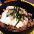 クックKNDXPG☆'s cooksnap of when they made 新生姜と牛焼肉のカスタム丼がっつり味.
