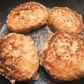 はらぺこ☆きっず's cooksnap of when they made 簡単過ぎる。ハンバーグの洗い物減らす！.