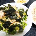 Sayariel's cooksnap of when they made 居酒屋風？わさび菜と大根のサラダ☆.