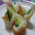 たこやきqoop's cooksnap of when they made 超簡単！ちくわきゅうり♪.