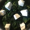 Yokchina's cooksnap of when they made ほうれん草とクリームチーズのおひたし？？.