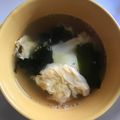たまころ15's cooksnap of when they made ＊お腹に優しい＊わかめと卵スープ.