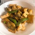 mutantan's cooksnap of when they made お肉なくても！がっつりスタミナナス炒め！.