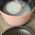 もぐもぐ人's cooksnap of when they made る～たんの離乳食ー【ル・クルーゼ】でお粥.