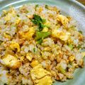 ⭐とっくん⭐'s cooksnap of when they made 鮭フレークと大根葉でシャキ旨チャーハン☆.