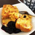 はくがん☆'s cooksnap of when they made シフォンケーキのふわふわフレンチトースト.