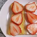 SUNMOONMOM's cooksnap of when they made 苺カスタード❀トースト.