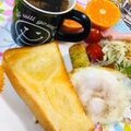 choco831's cooksnap of when they made マイブームの『塩トースト』.