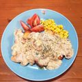 千恵子☆'s cooksnap of when they made マッシュルームクリームトースト.