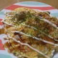 口側類's cooksnap of when they made 小麦粉なし♪豆腐でお好み焼き☆.