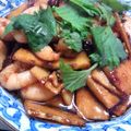 なべっこどうぶつ's cooksnap of when they made ✿大葉香るたけのことえびの炒め物✿.
