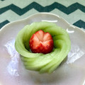 はらぺこしろうさぎ's cooksnap of when they made キウイのかわいい切り方・飾り切り.