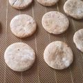 低カロ探検隊's cooksnap of when they made ノンオイル！コーンスターチきな粉クッキー.