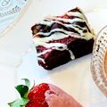 mamiccolee's cooksnap of when they made バレンタイン☆簡単本格☆苺のブラウニー.