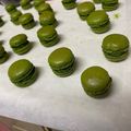クックXWQ65H☆'s cooksnap of when they made 卵1個で36個！？抹茶ミニマカロン.