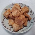 お菓子好きな中学生's cooksnap of when they made こどものおやつに！簡単きな粉食パン.