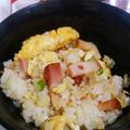 とめちゃん。's cooksnap of when they made たっぷりネギ・焼き豚・卵の簡単チャーハン.