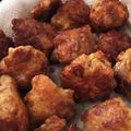 梅茶づけ's cooksnap of when they made 豚こまで簡単ジューシー唐揚げ♪.