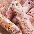 ameうめ's cooksnap of when they made 材料３つで簡単♪おいしいチョコバー.