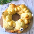 ☆のんのんの～ん☆'s cooksnap of when they made 簡単可愛い ♪ 3Dちぎりパン ♡.