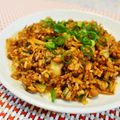 アイリッシュショコラ's cooksnap of when they made 妊婦さんに！キムチ納豆チャーハン.