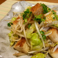 yu-ka-mama's cooksnap of when they made 焼きはんぺんともやしのゆずポン酢炒め.
