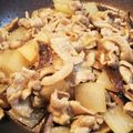愛健家's cooksnap of when they made 簡単〜豚バラ大根炒め.