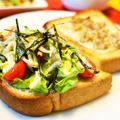 アイリッシュショコラ's cooksnap of when they made しらすとトマトとキャベツのトースト.