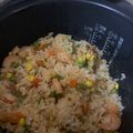 ロックンかおりん☆'s cooksnap of when they made ☆炊飯器で海老ピラフ☆.