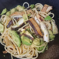 まな姫's cooksnap of when they made アボカドと舞茸の和風パスタ.