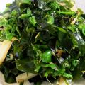 Saka_Shin's cooksnap of when they made こんにゃくピーマンわかめのおかか炒め.