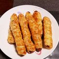びびぷり♪'s cooksnap of when they made 冷凍パイシートでぐるぐるウィンナーパイ♡.
