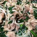 みのくろ's cooksnap of when they made 時短でメイン！豚ニラもやし炒め.