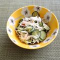 くうーstory's cooksnap of when they made ☆新玉ねぎとカニカマのサラダ☆.