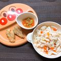 sAix59's cooksnap of when they made 離乳食中期から トマトときゅうりのサラダ.