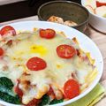 がんちゃっく's cooksnap of when they made 豆腐のトマトソースグラタン♪.