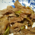 とのゆちゃん's cooksnap of when they made 豚ばらと白ネギの甘辛炒め.