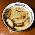エセベジタリアン's cooksnap of when they made ほっこり♪うどと油揚げの煮物.