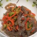 Zuki子's cooksnap of when they made ゴマたっぷりこんにゃくの塩ナムル.