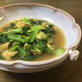 みじょーん's cooksnap of when they made 小松菜と油揚げの煮物.