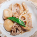 ゆき５'s cooksnap of when they made れんこんと里芋と豚バラの煮物.