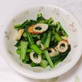 めいめい☆☆☆'s cooksnap of when they made 冷めても美味しい小松菜・竹輪・塩麹炒め.