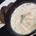Mae1988's cooksnap of when they made 新玉ねぎを使ったミルクスープ.