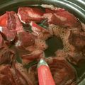 ゆずしちみ's cooksnap of when they made 飲む輸血！簡単ビーツの甘酢漬け♡.