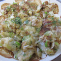 こずっぺ's cooksnap of when they made 簡単もっちりネギ焼き～！.