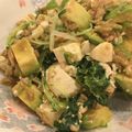 クック0VQKO7☆'s cooksnap of when they made 水菜とアボカドのさっぱり☆ツナ豆腐サラダ.