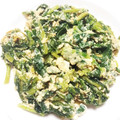 pucyipan's cooksnap of when they made カブ菜の卵とじ.